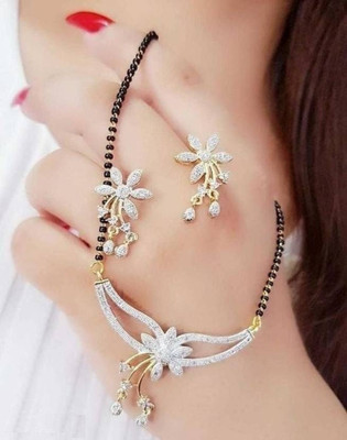 ISUBUCCI Alloy Silver Jewellery Set(Pack of 1)