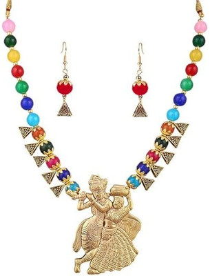 Opus Gems Alloy Multicolor Jewellery Set(Pack of 1)