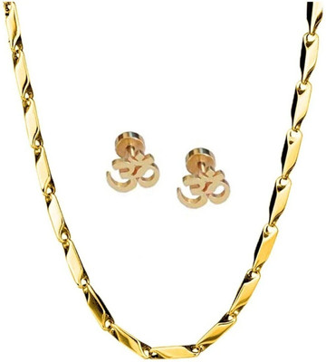 Juneja Enterprises Metal Gold Jewellery Set(Pack of 1)