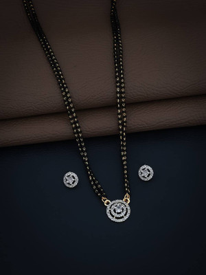 CLONEO Alloy Gold-plated White Jewellery Set(Pack of 3)