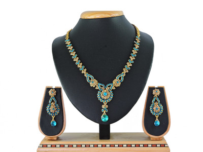 VATSALYA creation Alloy Gold-plated Multicolor Jewellery Set(Pack of 1)