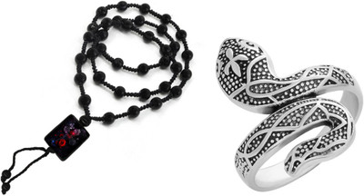 Dynamic Retail Global Dori, Alloy Black, Silver Jewellery Set(Pack of 1)