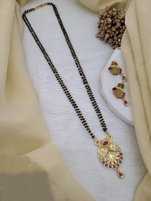 SHIVAY FASHION HUB Alloy Gold-plated Gold Jewellery Set(Pack of 1)