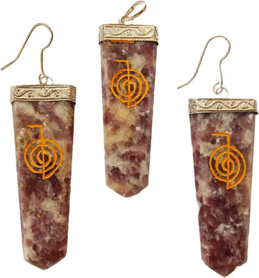 sakshi Crystal Silver Multicolor Jewellery Set(Pack of 2)