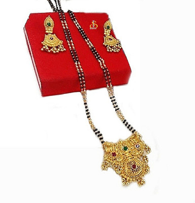 NINAMAAYRA Alloy Gold-plated Gold Jewellery Set(Pack of 1)