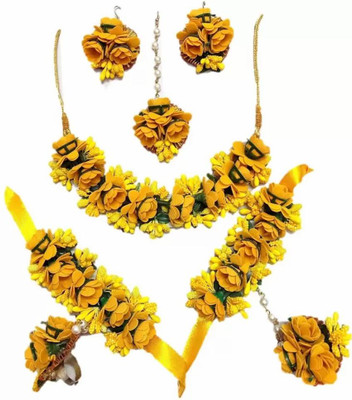 RUDRIKA Fabric Multicolor Jewellery Set(Pack of 1)
