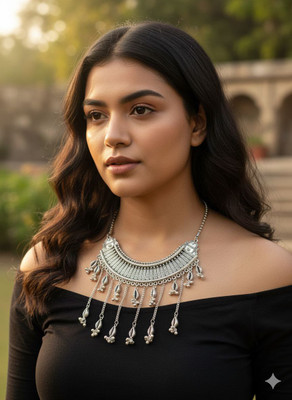 SSS ARTS Alloy Gold-plated Silver Jewellery Set(Pack of 1)