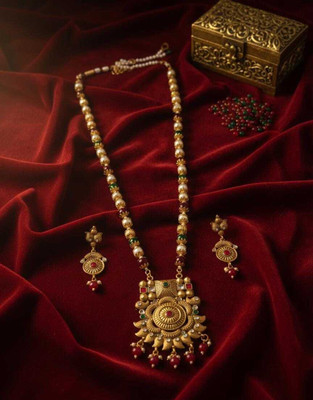 Surogya Brass Brass Multicolor Jewellery Set(Pack of 1)