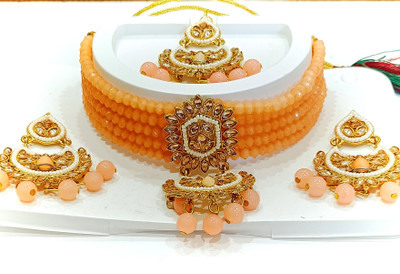 Vinayak Collection Dori Black Jewellery Set(Pack of 1)