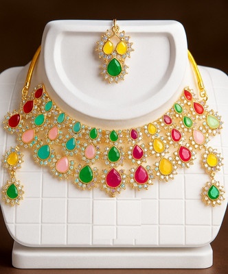 gyk Alloy Multicolor Jewellery Set(Pack of 1)