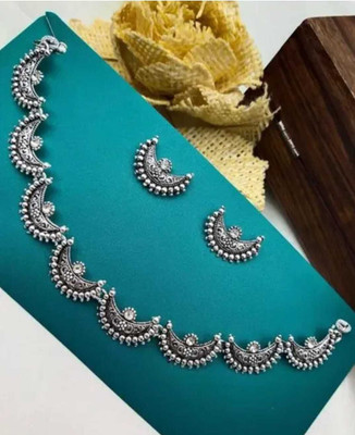 PARMESHWAR IMITATION Copper Silver Silver Jewellery Set(Pack of 1)