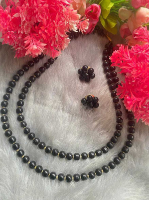 DENICRAAS Alloy Brass Black Jewellery Set(Pack of 1)