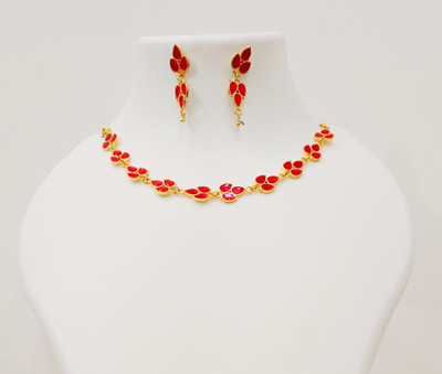 ajs hub Copper Copper Red Jewellery Set(Pack of 1)
