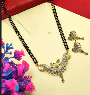Divyanshi Collection Brass Silver Silver Jewellery Set(Pack of 2)