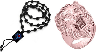 KINGSTYLEIMPEX Dori, Alloy Black, Pink Jewellery Set(Pack of 1)
