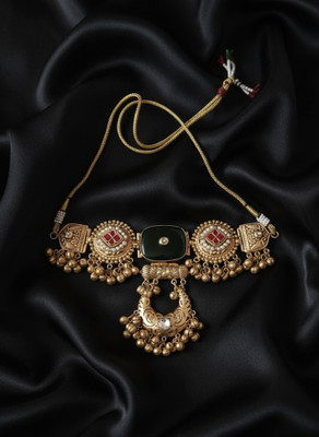 gadbad jhaala Brass Gold Jewellery Set(Pack of 1)