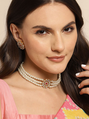 ANOUK Brass Gold-plated Gold Jewellery Set(Pack of 1)