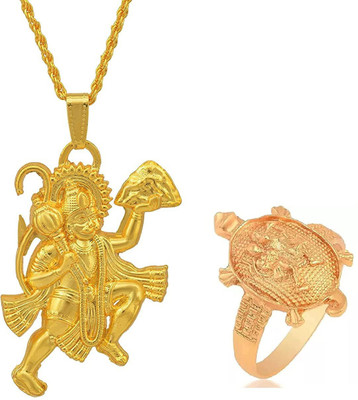 morir Brass Gold-plated Gold Jewellery Set(Pack of 1)