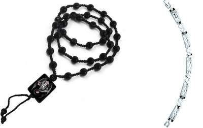 Dynamic Retail Global Dori, Alloy Black, Silver Jewellery Set(Pack of 1)
