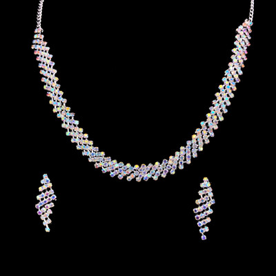 RDTSTORE Alloy Silver Silver Jewellery Set(Pack of 1)