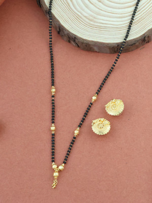 Bhagya Lakshmi Alloy Gold-plated Gold Jewellery Set(Pack of 1)