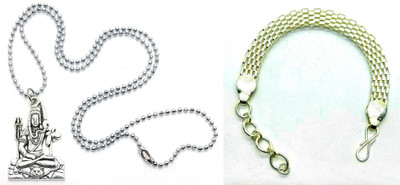 KINGSTYLEIMPEX Dori, Alloy Silver, Gold Jewellery Set(Pack of 1)