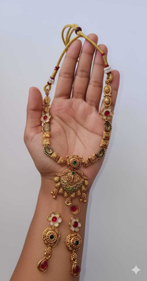 PSM Brass, Copper Multicolor Jewellery Set(Pack of 1)