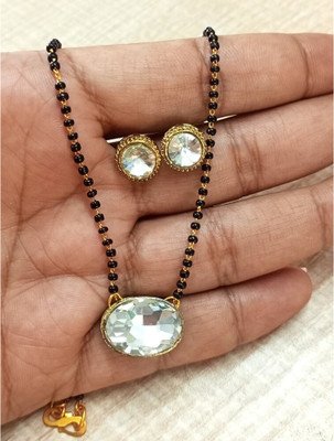 DHIVARA Brass Copper Black Jewellery Set(Pack of 1)