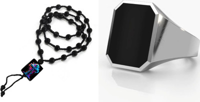 KINGSTYLEIMPEX Dori, Alloy Black, Black Jewellery Set(Pack of 1)