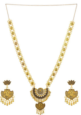 BengCraft Alloy Gold-plated Gold Jewellery Set(Pack of 1)