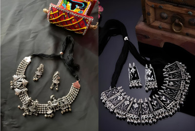 house of common Alloy Sterling Silver Silver Jewellery Set(Pack of 1)