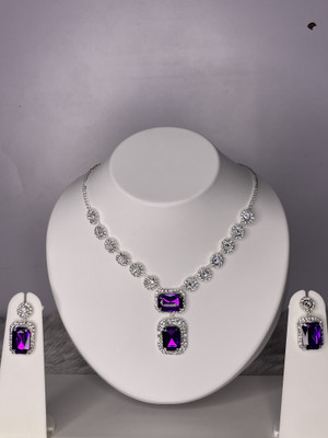 Bhakti Creative Alloy Silver Jewellery Set(Pack of 1)