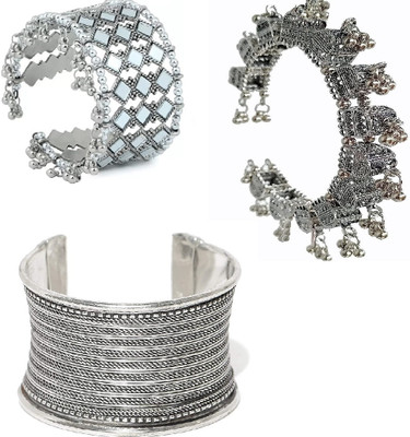 Kaima Alloy Silver Silver Jewellery Set(Pack of 3)