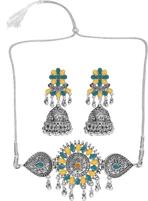 sunhari jewels Alloy Multicolor Jewellery Set(Pack of 1)