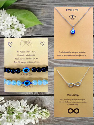 Oralia Alloy Silver Jewellery Set(Pack of 3)