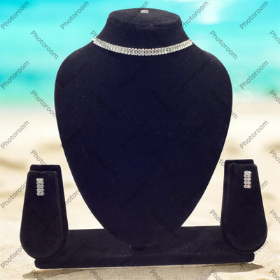 JASH Alloy Silver Silver Jewellery Set(Pack of 1)