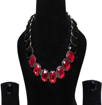 Buybox Metal Multicolor Jewellery Set(Pack of 3)