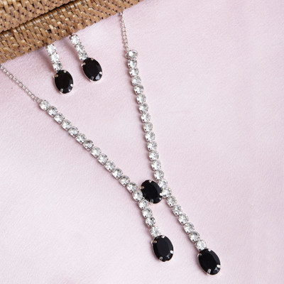 Shree Shyam Alloy Black Jewellery Set(Pack of 2)