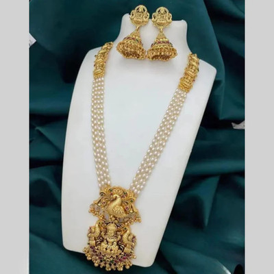 Rangrozo Jewellery Brass, Alloy Gold-plated Gold Jewellery Set(Pack of 1)