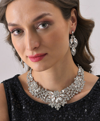 Dressberry Alloy Silver Silver Jewellery Set(Pack of 2)