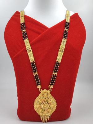 MADHURAM FASHION Brass Gold-plated Gold Jewellery Set(Pack of 1)