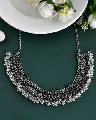 house of common Alloy Silver Jewellery Set(Pack of 1)