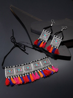 Opus Gems Alloy Multicolor Jewellery Set(Pack of 1)