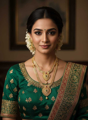 Maruti king Brass Gold-plated Gold Jewellery Set(Pack of 1)