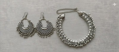 JMBW Alloy Silver Silver Jewellery Set(Pack of 1)