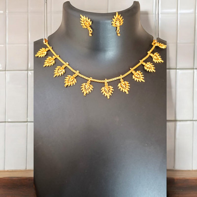 Sajmahal cosmatics Copper Gold-plated Gold Jewellery Set(Pack of 3)