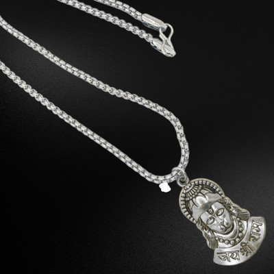 Fine Creation Brass Silver Silver, Multicolor Jewellery Set(Pack of 1)