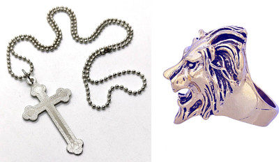 KINGSTYLEIMPEX Dori, Alloy Purple, Silver Jewellery Set(Pack of 1)