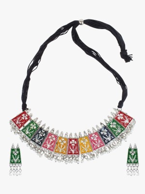 Troy Alloy Multicolor Jewellery Set(Pack of 1)