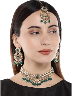 ANOUK Alloy Gold-plated Gold Jewellery Set(Pack of 1)